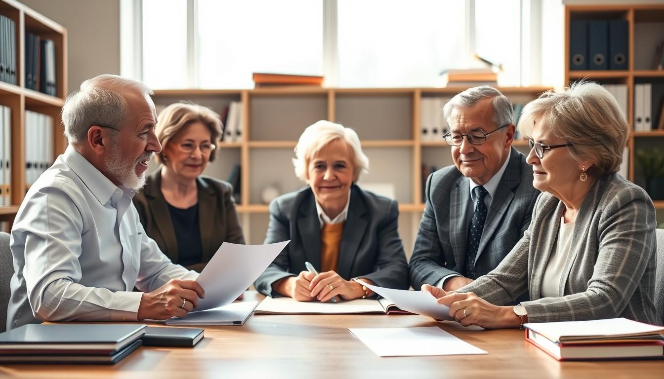 Support through the process